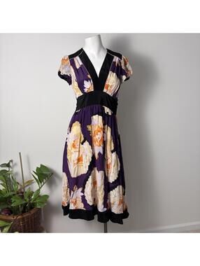 Corey Lynn Calter Silk Floral Dress 2